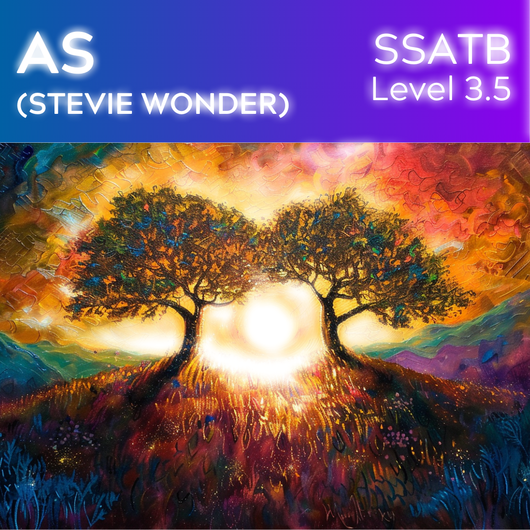 As (Stevie Wonder) (SSATB - L3.5)