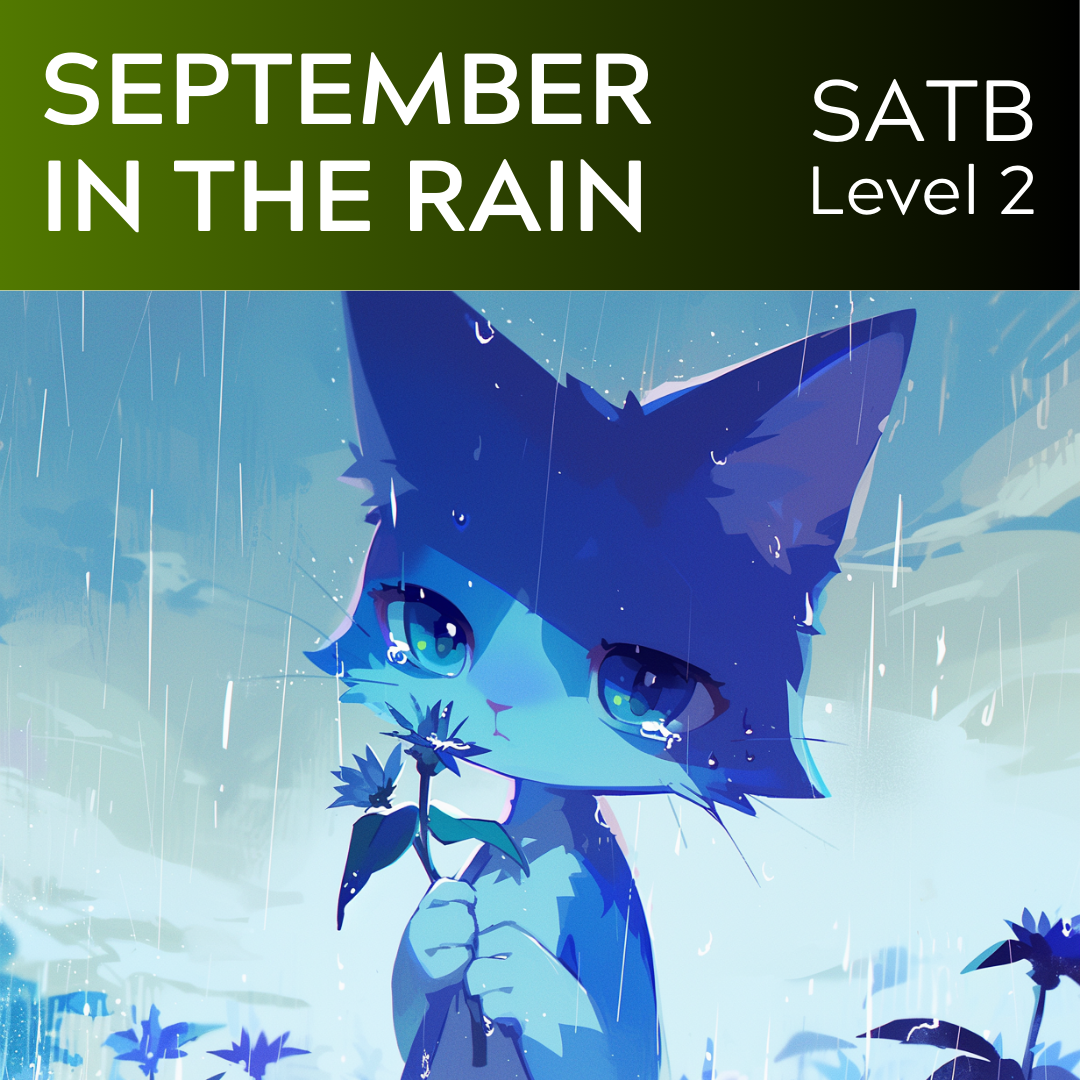 September in the Rain (SATB - L2)