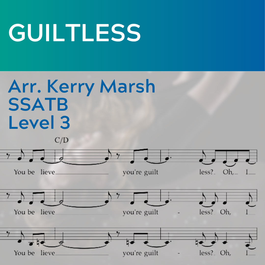 Guiltless (SSATB - L3)