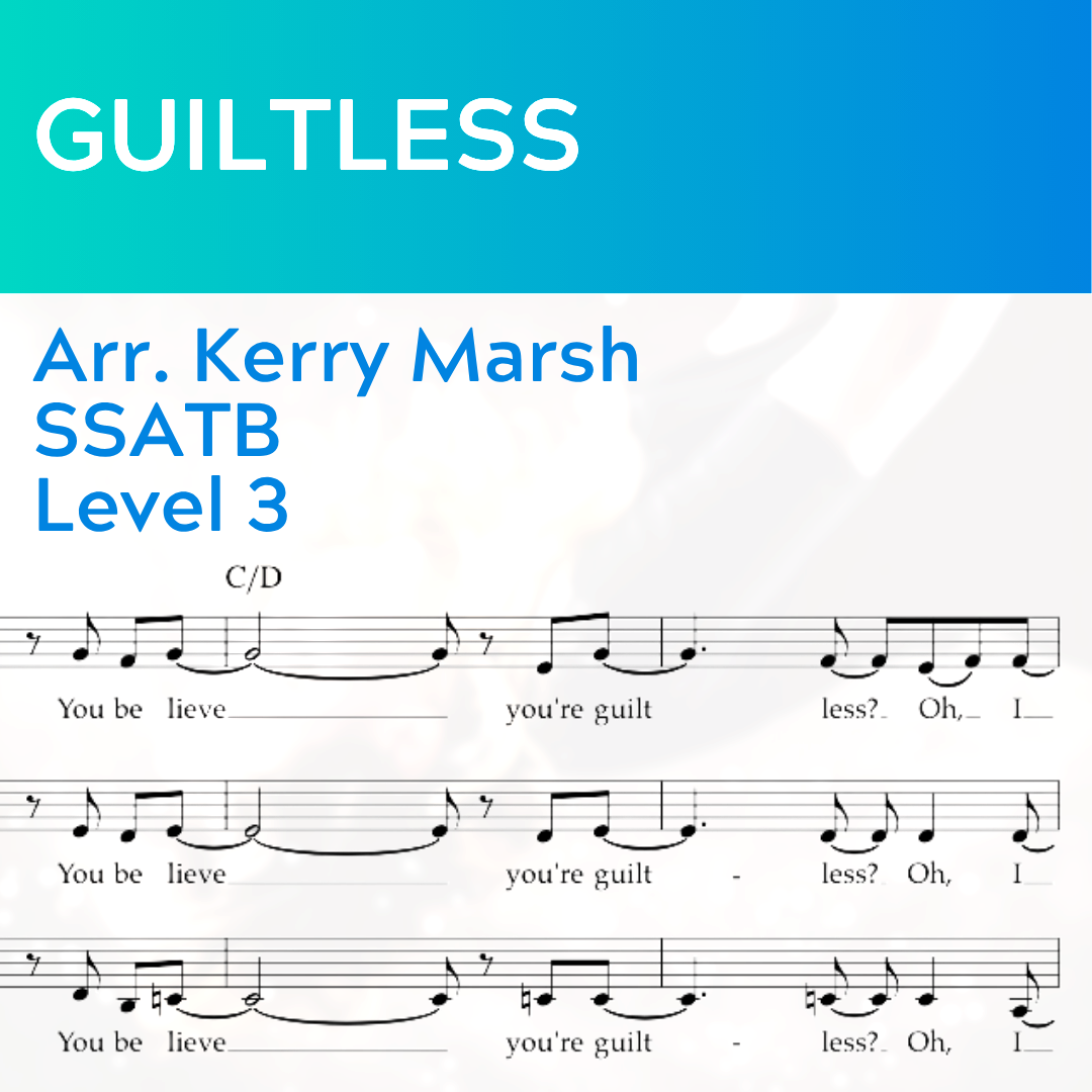 Guiltless (SSATB - L3)