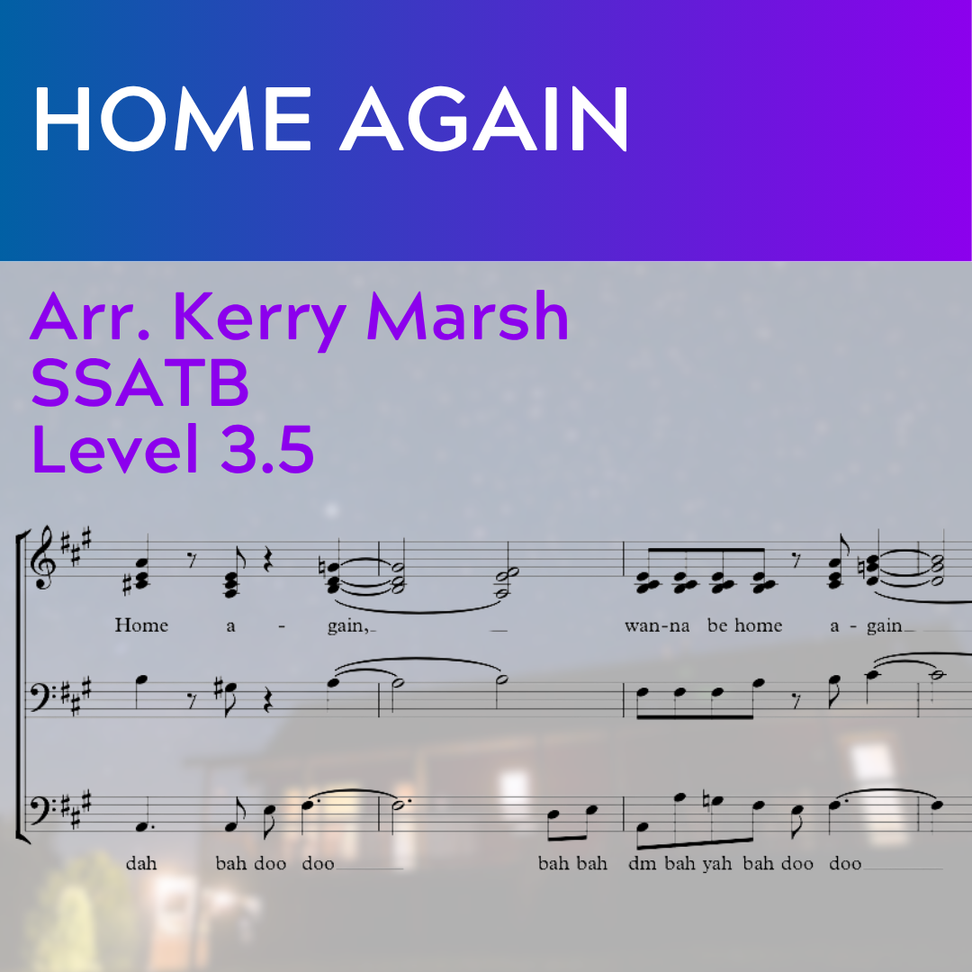 Home Again (SSATB - L3.5)