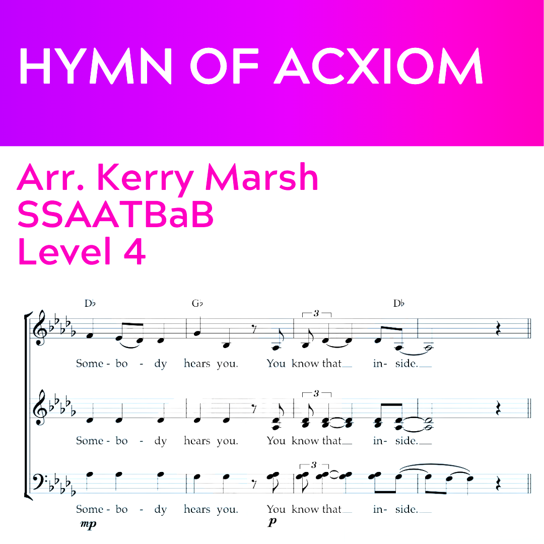 Hymn of Acxiom (SSAATBaB - L4)