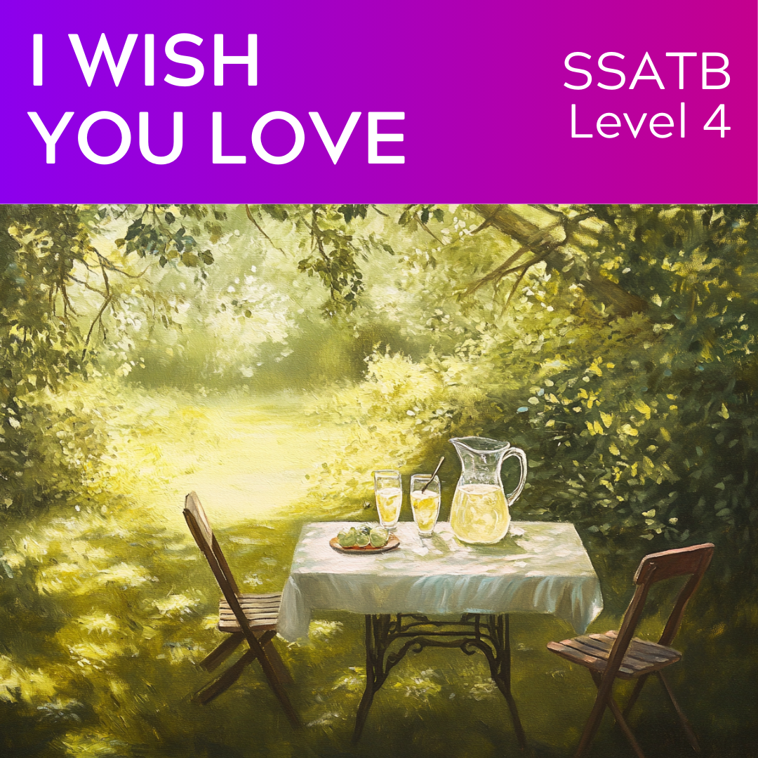 I Wish You Love (SSATB - L4)
