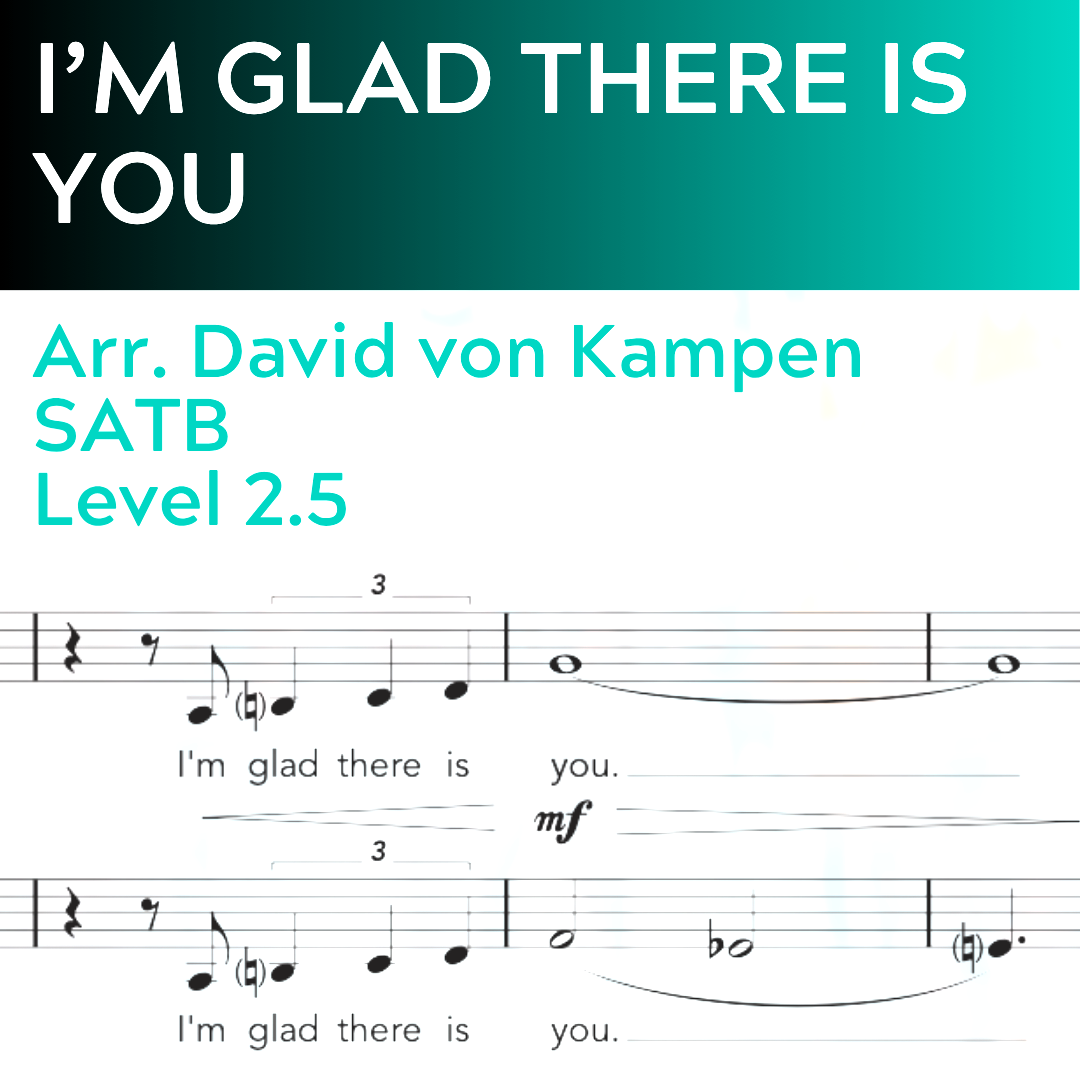 I'm Glad There Is You (SATB - L2.5)