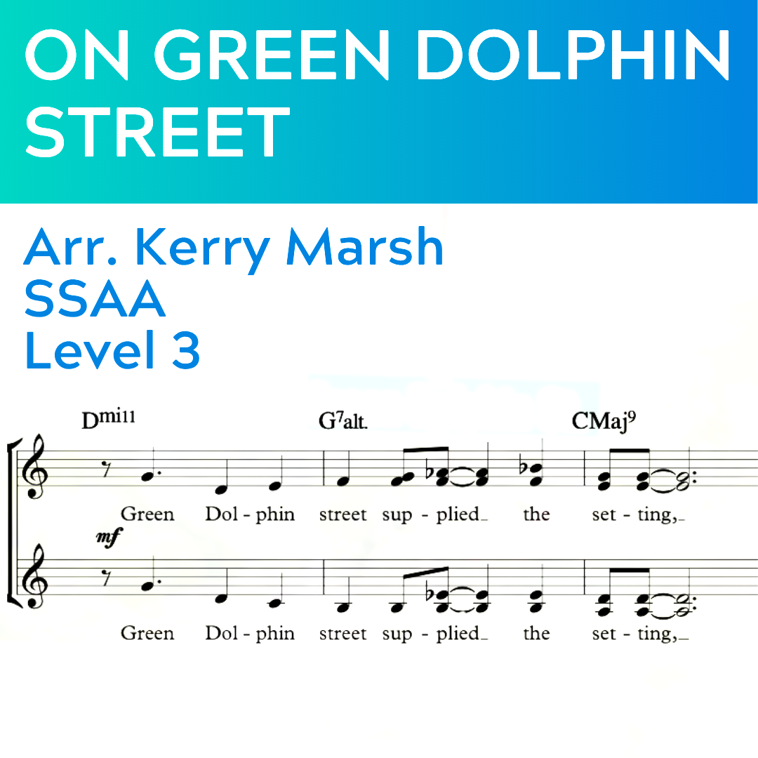On Green Dolphin Street (SSAA - L3)