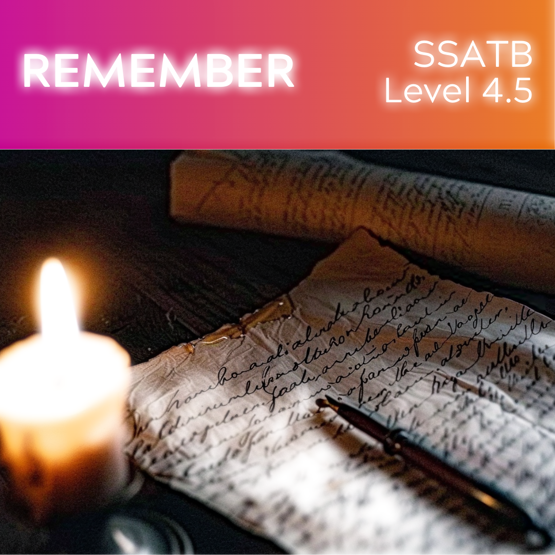 Remember (SSATB - L4.5)