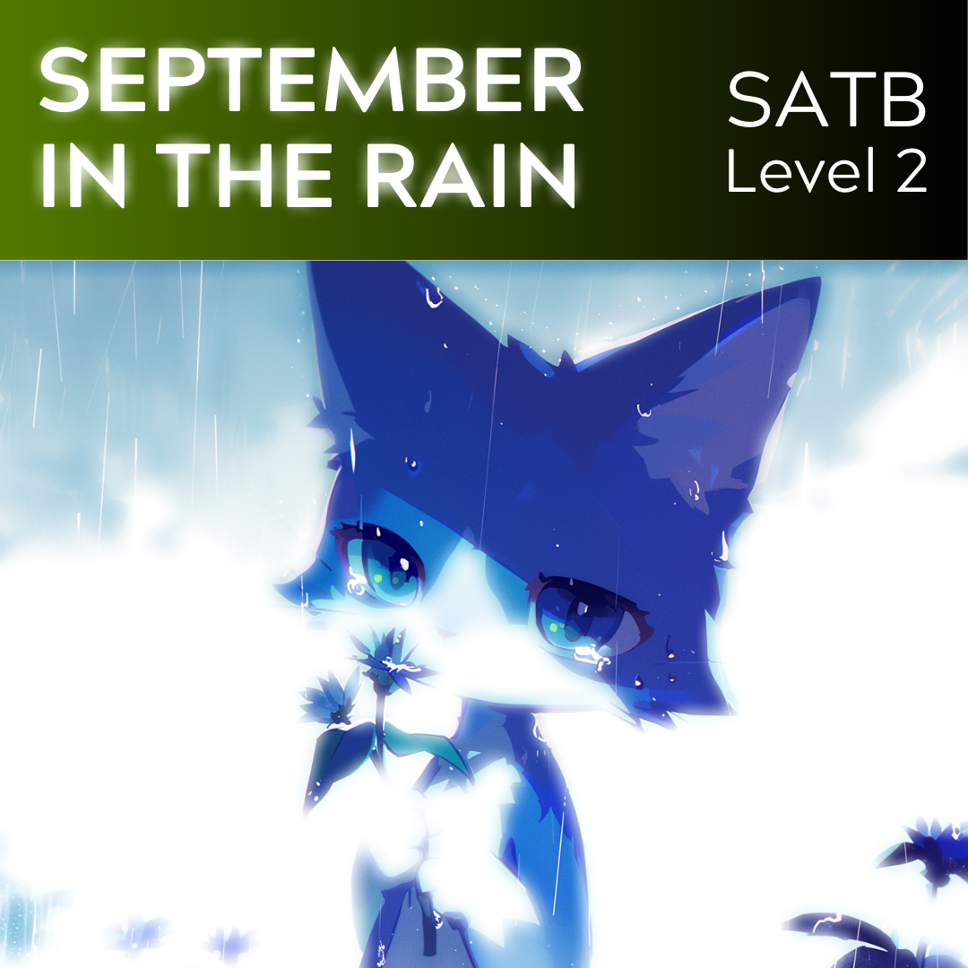 September in the Rain (SATB - L2)