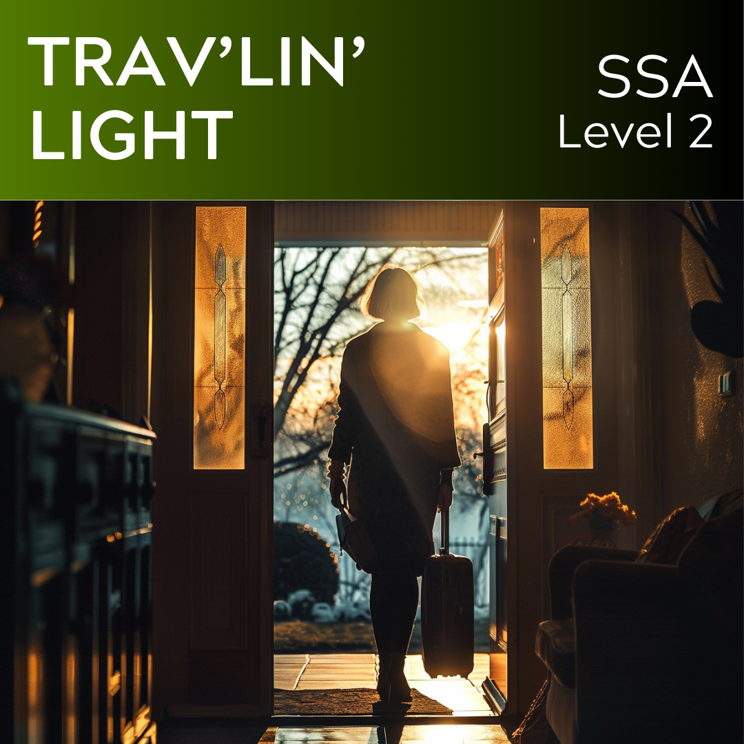 Trav'lin' Light (STARTER SERIES - SSA - L2)