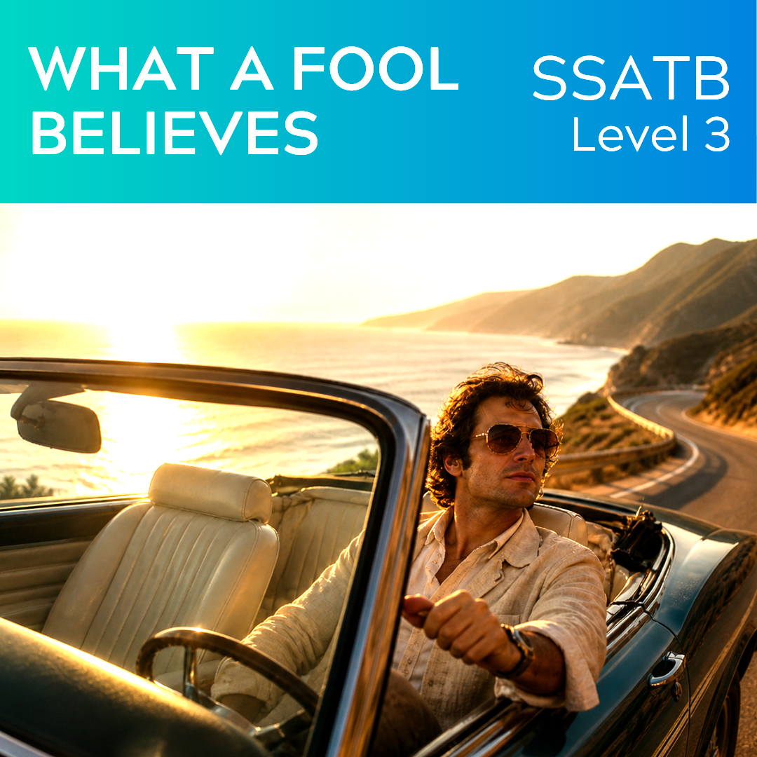 What a Fool Believes (SSATB - L3)